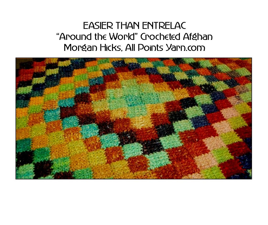 Crochet Baby Blanket - Entrelac Crochet - YouTube